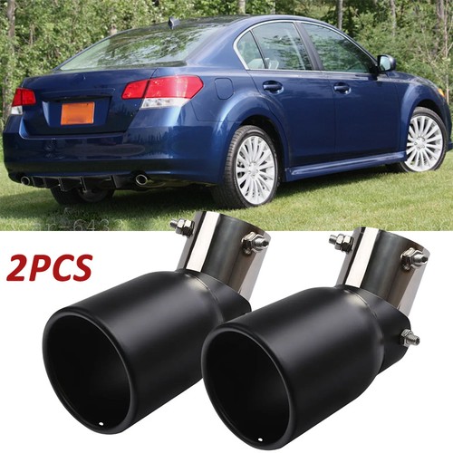 Car exhaust pipe - tip, rear