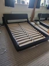 volo Italian leather bed