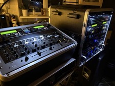 Mobile Disco Set Up with all cables included and speakers