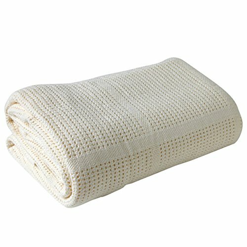 Cream cellular blanket - cellular,