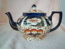 WADE / WADEHEATH CROWN DERBY DESIGN 1629 TEAPOT c1940  (PM/B43)