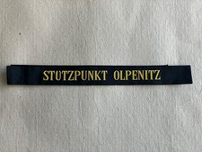 STÜTZPUNKT OLPENITZ - (German Bundesmarine Navy) - Cap Tally