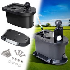Golf Cart Ball Washer & Club