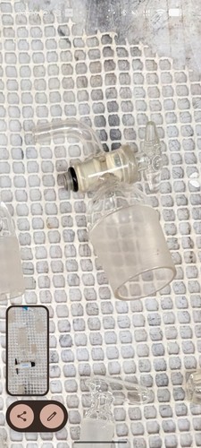 Ground glass tapered joint - ground,
