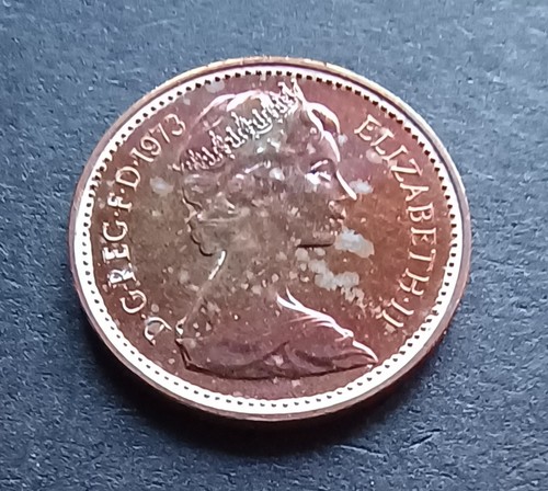 1973 decimal half penny - 1973,