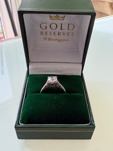 Pre owned diamond engagement - pre,