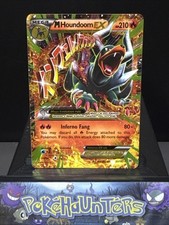 Pokemon Card M Houndoom EX 22/162  XY Breakthrough Holo Rare Played