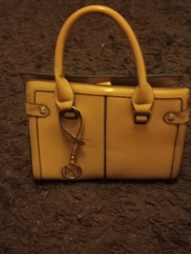 Next handbag yellow with - with, two