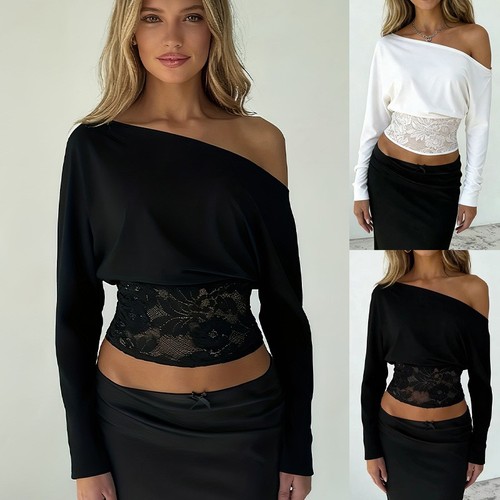 Womens one off - shoulder, long