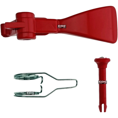 Red tap handle pin - red,