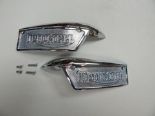 Triumph Tank Badges Pair