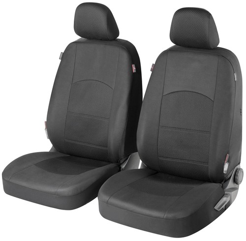 Front car seat - front, black