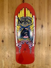 Santa Cruz SMA Natas, red dip limited Designarium Deck. Black Diamond Rails.