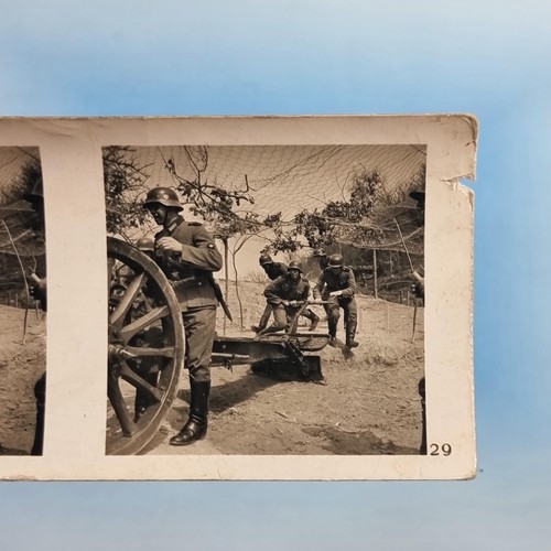 Ww2 german stereoview c1940 - german,