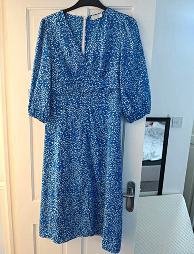 Quiz blue white abstract - blue/white,