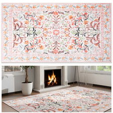 160 x 230cm Large Living Room Rugs Non Slip Area Rug Hardwood Tiles Marble Floor