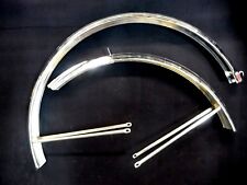 Vintage PHILLIPS 26" mudguards Bicycle fenders Chromium pair NOS Made in England
