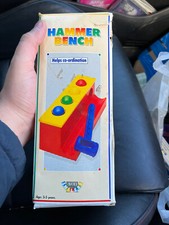 Avon Toys Smilers Hammer Bench 1974 Vintage Children’s Tools Toys Free Postage