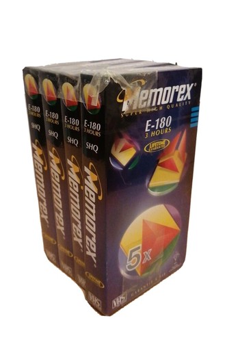 Memorex shq 180 vhs blank - vhs,