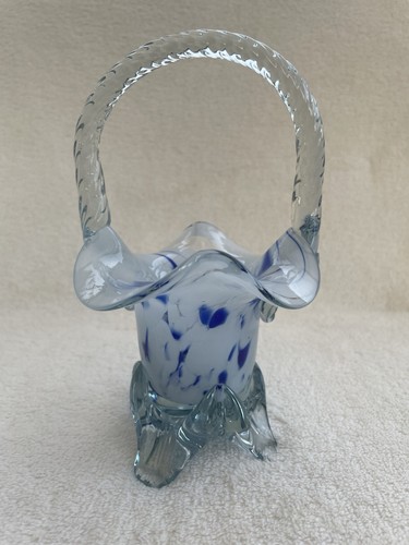 Murano style blue glass - murano,