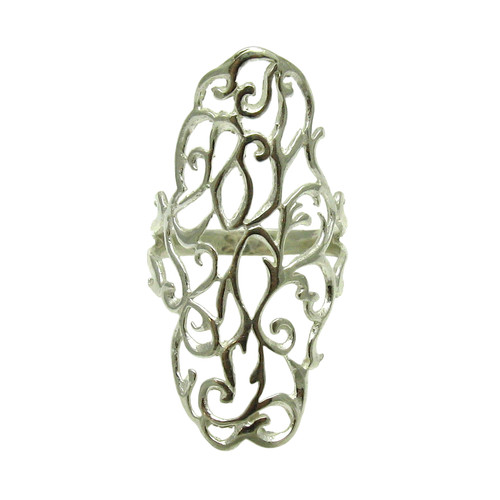 Stylish long sterling - sterling, silver