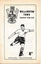 Wellington Town v Shrewsbury Town (Shropshire Senior Cup Semi Final) 1965/1966