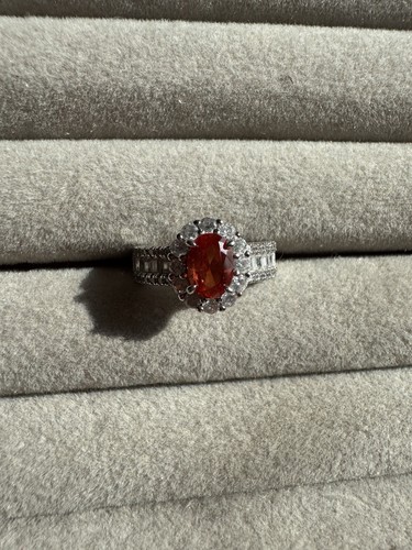 1ct labgrown padparadscha - 1ct,