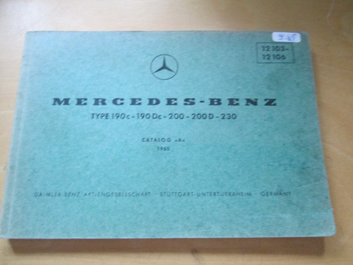 Spare parts catalogue mercedes - spare,