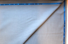 SUPER FINE 360’s TROPICAL COOL WOOL SUITING FABRIC MADE IN ENGLAND - Light Blue.