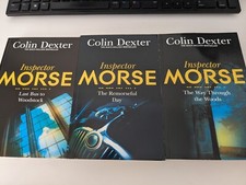 3 Inspector Morse Books - Colin Dexter - Brand New