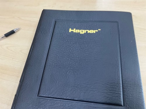 Hagner stamp album - hagner,