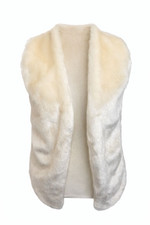 Armani Exchange Faux Fur Gilet