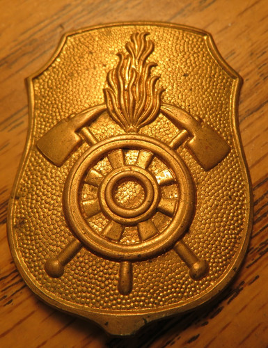 Vintage fireman helmet hat - vintage, fireman's