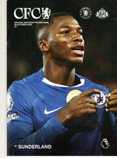 Programme Chelsea v Sunderland  2025/26