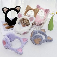 Winter Womens Kids Soft Cat