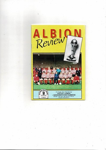 1990 witton albion v - witton,