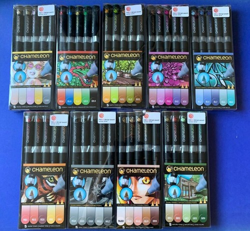 Chameleon pens color tones - chameleon,
