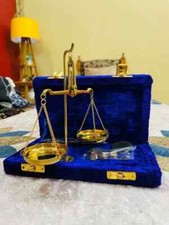 Antique brass polished balance - polished,