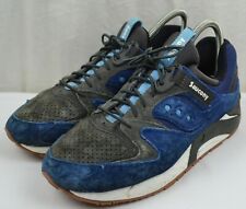 Saucony Grid 9000 Premium 3 Dots Trainers UK 6 US 7 Blue & Charcoal 70134-3 