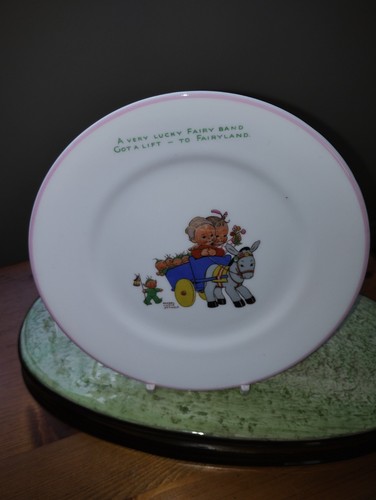 Shelley nurseryware plate - shelley,