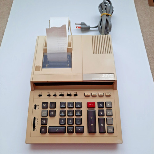 Vintage sharp compet 2186 - sharp, qs-2186