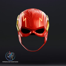 the  FLASH   Helmet 3D Printed