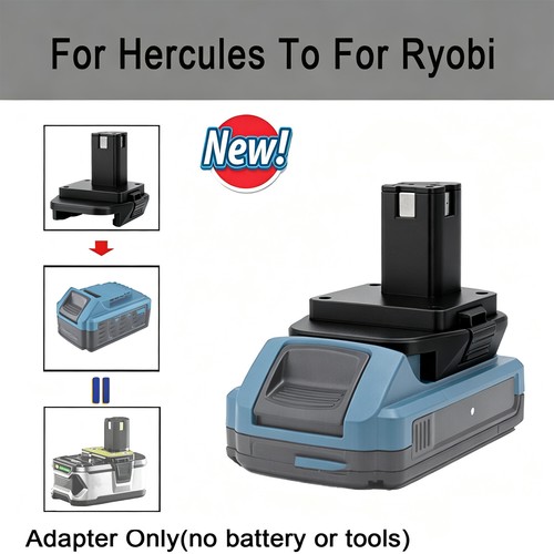 Adapter for hercules 18v - hercules, 20v