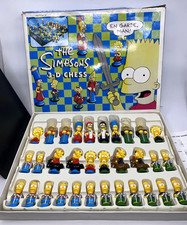 The Simpsons 3-D Chess Set