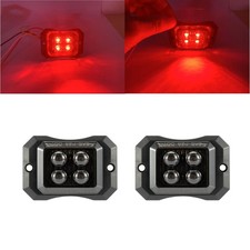 2x 4 LED Car Marker Strobe