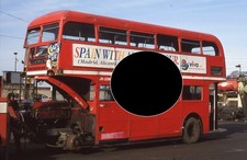 London Transport Routemaster Bus Colour Photograph RM 1304 Scrap Yard 16360