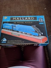 Cheatwell. Mallard Locomotive. 3D Model Puzzle. 157 Pieces.