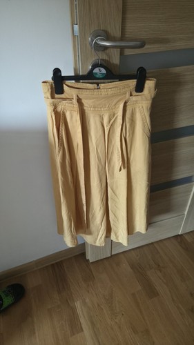 Promod skirt yellow pockets