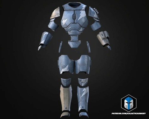 Mandolorian armour - mandolorian, 3d