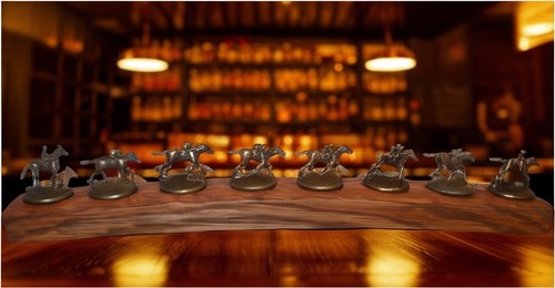 Blanton bourbon cork display - blanton's,